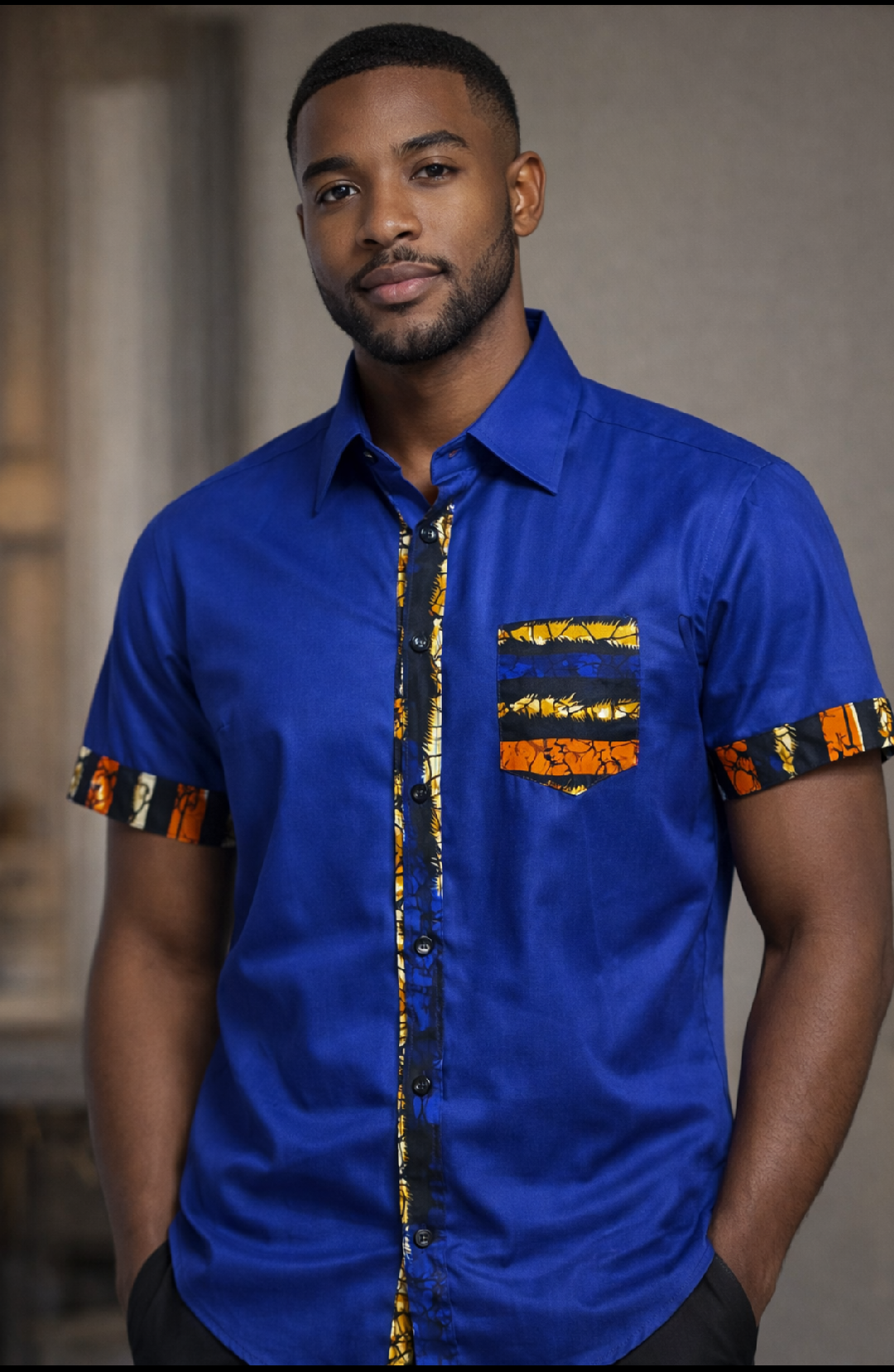 Verdant Heritage Button-Up - Image 3